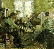 Carl Wilhelmson interior fran bohuslan oil